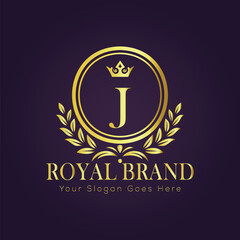 luxury gold logo concept