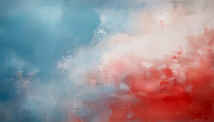 abstract textured background with a mix of soft blue white and subtle red tones creating a weathered and artistic effect
