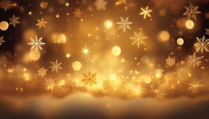 golden christmas background