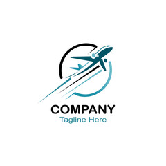 airplane logo design