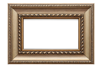 Fototapeta premium Elegant Picture Frame. Empty Border for Artwork and Photography Display.