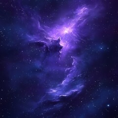 Obraz premium Cosmic Nebula, Deep Space