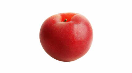a picture of a single apple against a on a transparent background, PNG image, PNG file, Generative art.