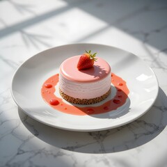 Minimal Dessert Art,ai generated