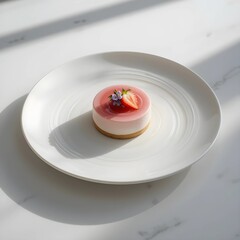 Minimal Dessert Art,ai generated
