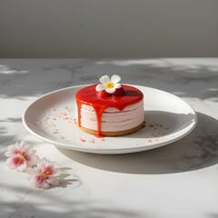 Minimal Dessert Art,ai generated