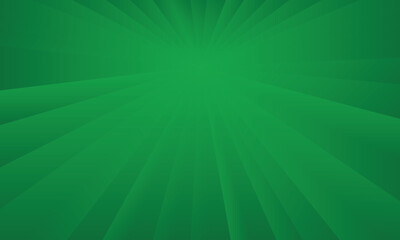 Dynamic green background with radiating lines