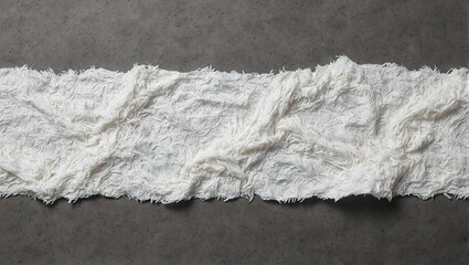 Obraz premium Elegant rice paper with intricate feather like patterns on a charcoal background Perfect for design projects and creative concepts