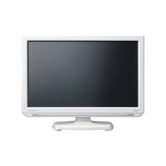 White computer monitor display