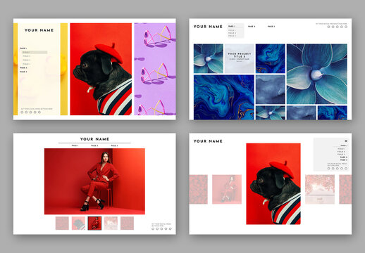 Website UI Layout