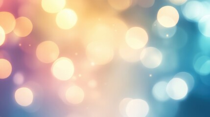 Obraz premium Modern Education Abstract Background with Soft Focus Gradient and Light Bokeh Effect for School Related Designs