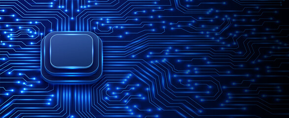 Advanced Microchip Circuit Board