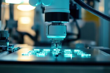 Professional Mobile Device Repair Expert Using Advanced Tools for Precision Electronics Repair in Modern Technical Workshop Environment