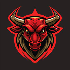 bull head vector