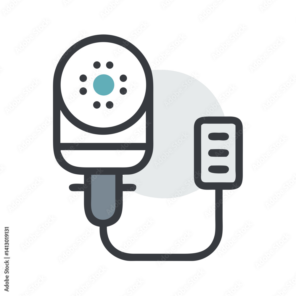 Aufkleber Microphone Icon Representing Audio Input Device