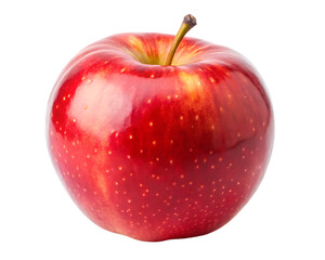 Red apple isolated on white background