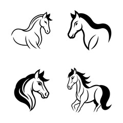 horse vector illustration