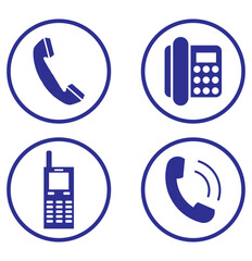 Phone icon set. Chat bubble icon. Telephone call sign. Contact icon phone mobile call. Contact us. Contact us symbol. Cell phone pictogram. Vector illustration