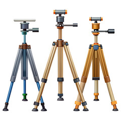 tripod isolated on white