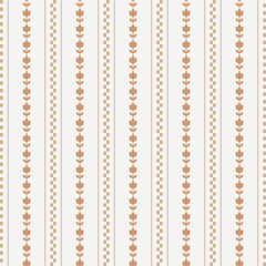 Ticking Line Seamless pattern Background Digital striped Paper for home decor and fabric. Linen beige rustic cottagecore texture.