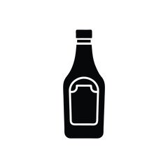 Bottle Silhouette Vector Icon