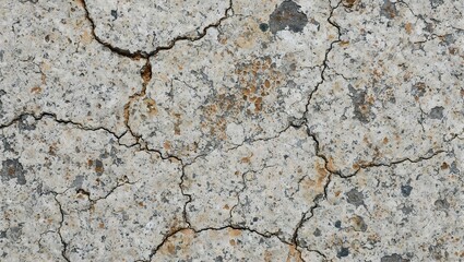 Obraz premium Macro view of natural stone with intricate fissures and mineral deposits depicting geological history Timeless beauty captured in stone