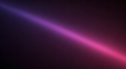 Gradient Light Beam Transitioning from Purple to Pink