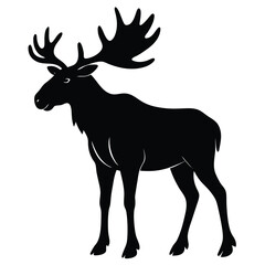 Moose Antler Animal Clipart
