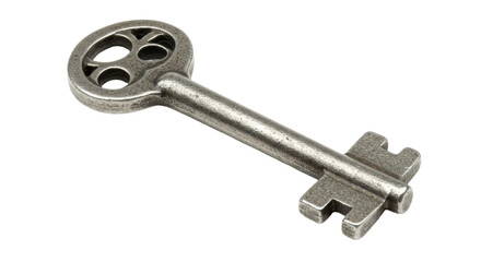 Isolated Antique Key
