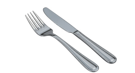 Isolated Fork and Knife