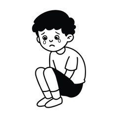 cartoon character of man vector