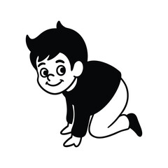 cartoon character of man vector