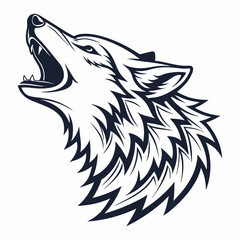 wolf head icon