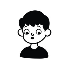 cartoon character of man vector