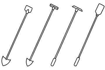 Different Types of Hoe for Gardening Concepts