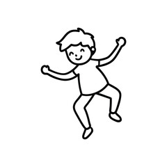 cartoon character of man vector