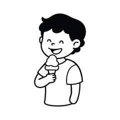 cartoon character of man vector