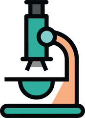 illustration of a microscope