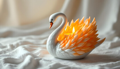 Obraz premium ファンタジーストーリー（日常と非日常を行き来する女性）