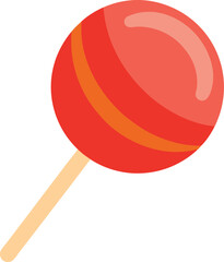 vector illustration of a lollipop