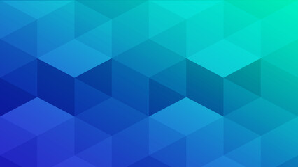 Abstract geometric gradient blue background
