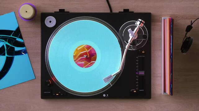 vinyl player