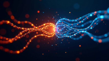 AI Development Accelerated by Quantum Machine Learning - Abstract Synergy