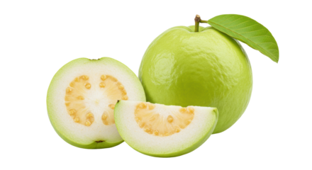 Isolated Guava Fruit