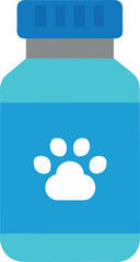 medicine bottle and pills