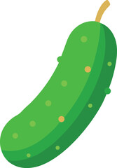 cucumber on a white background