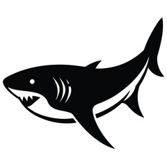 shark silhouettes vector
