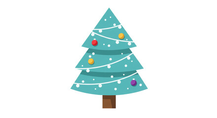 Isolated Christmas Tree