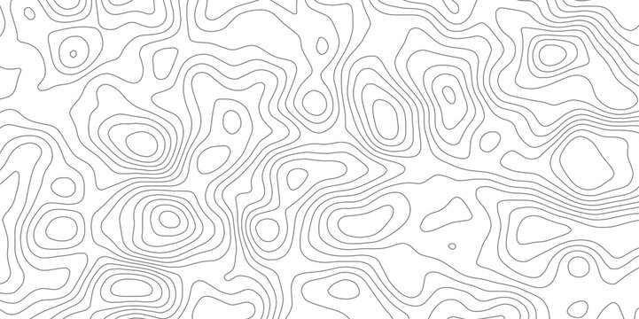 Wave topographic doted lines contour map, topographic wavy map dot line background. Abstract geographic wave grid line map. Vector illustration.