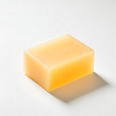 Soap on white background